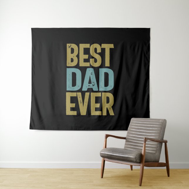 Tapete De Parede Melhor Pai Nunca | Padre Gift (In Situ (Horizontal))