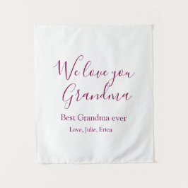 Tapete De Parede melhor vovó de vovô dama de foto clássico