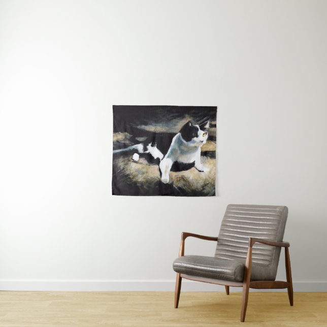 Tapete De Parede Melvin, Cat Fine Art (In Situ (Horizontal))