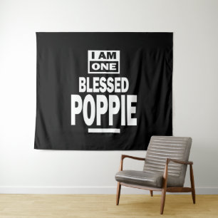 Tapete De Parede Mens Eu Sou Um Abençoado Dia de os pais Poppie Pre