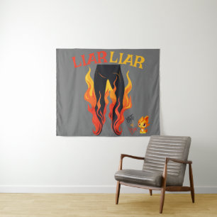 Tapete De Parede Mentiroso, Mentiroso, Pant está em chamas