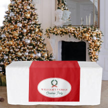 Mesa de Buffet da Festa de Natal Familiar