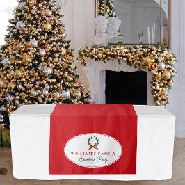 Tapete De Parede Mesa de Buffet da Festa de Natal Familiar