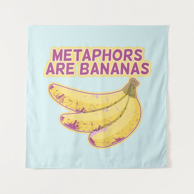 Tapete De Parede Metafia - Tipografia engraçada (Frente)