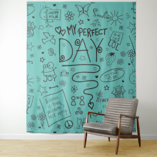 Tapete De Parede Meu Dia Perfeito - Pensamento Positivo 2