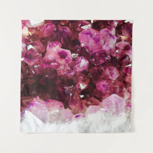 Tapete De Parede Minério roxo de ametista cristal