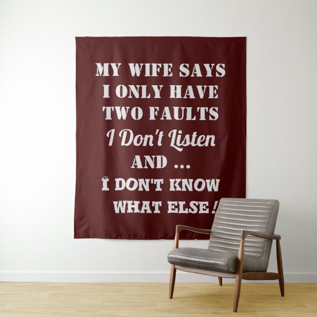 Tapete De Parede Minha Esposa e Meus Erros (In Situ)
