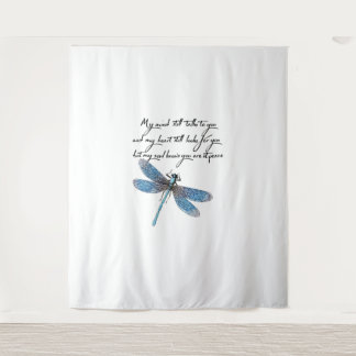 Tapete De Parede Minha Mente Ainda Fala Com Você E Minha Dragonfly