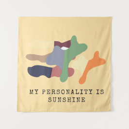 Tapete De Parede Minha Personalidade é Sol