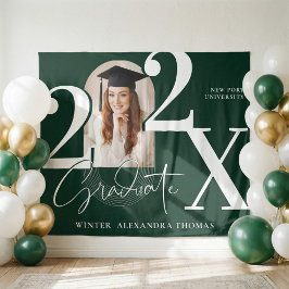 Tapete De Parede Minimal Bold Year Arch Grad Photo Graduation Green