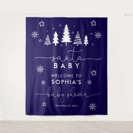 Tapete De Parede Minimalist Christmas Baby Shower