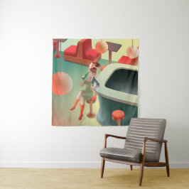 Tapete De Parede Miss Meow - Bar Noturno