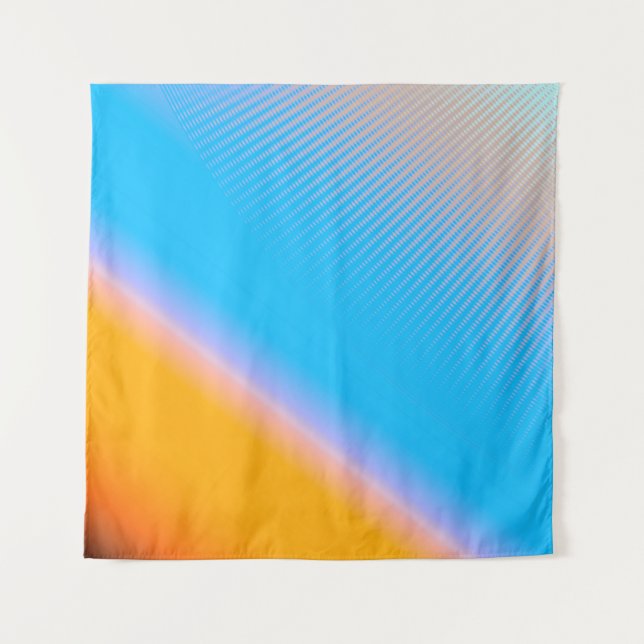 Tapete De Parede Mistério de gradiente: Arte Abstrato desfocada. (Frente)