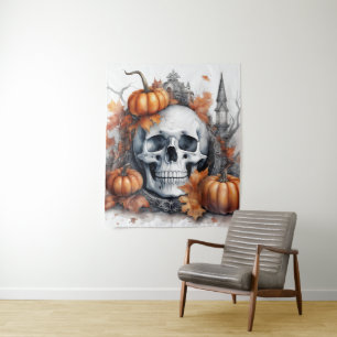 Tapete De Parede Mística Mística de Arte Crônica Gótica do Hallowee