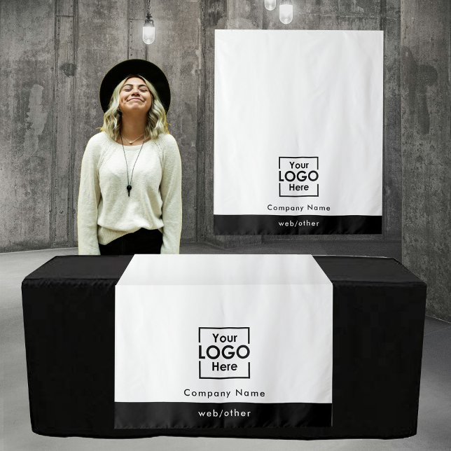 Tapete De Parede Modelo de Banner de Mesa para Loja Pop Up (Pop Up Shop Table Runner Banner Template Tapestry)