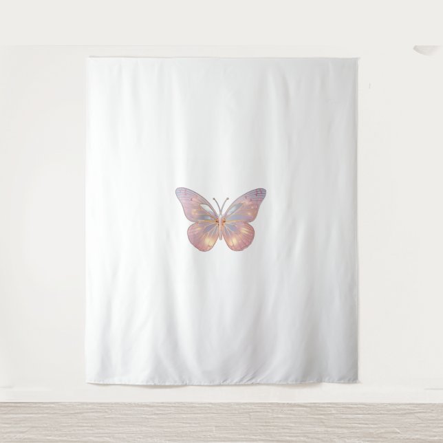 Tapete De Parede Modern Elegant Butterfly Design  (Frente)