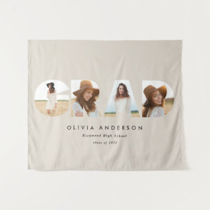 Tapete De Parede Modern geometric typography photo arch graduation