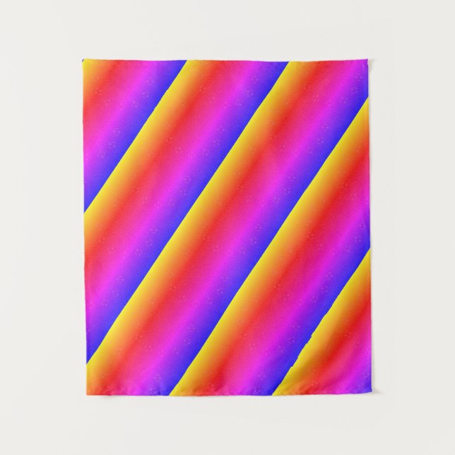 Tapete De Parede MODERN Mandala LINHAS - ROSA DE LARANJA DE PINK (Frente)