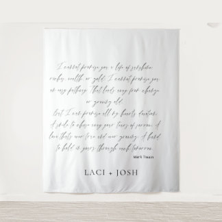 Tapete De Parede Modern Minimalist Script Wedding Ceremony Backdrop