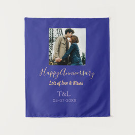 Tapete De Parede Moderno Boho feliz aniversário adicione nome laran