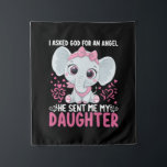 Tapete De Parede Mom Art He Sent Me Elephant Daughter<br><div class="desc">Mom Art He Sent Me Elephant Daughter</div>