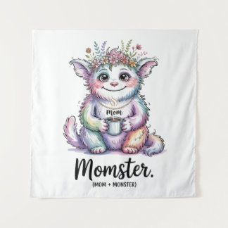 Tapete De Parede Momster. (Mom + Monster)