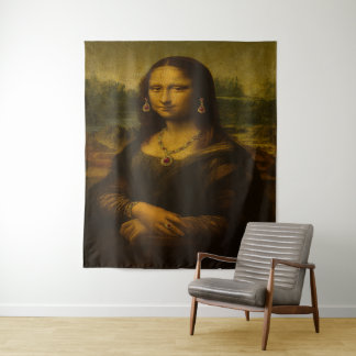 Tapete De Parede Mona Lisa em Rubis