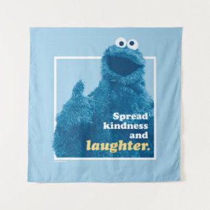 Tapete De Parede Monstro de cookies Espalhar gentileza e riso