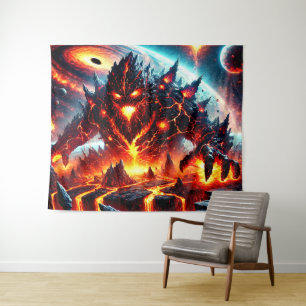 Tapete De Parede Monstro do Lava