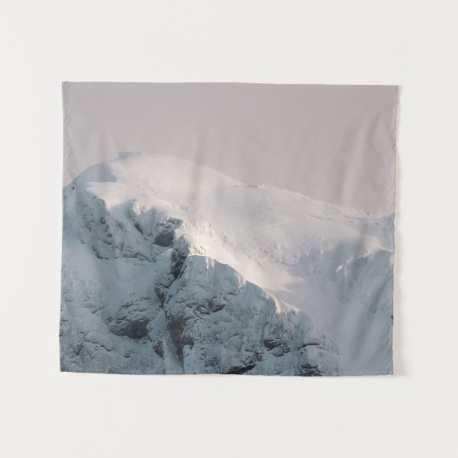 Tapete De Parede Montanha coberta de neve (Frente (Horizontal))