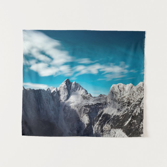 Tapete De Parede Montanha Jalovec na Eslovênia (Frente (Horizontal))