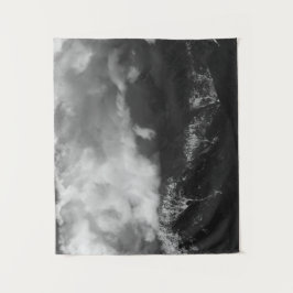 Tapete De Parede Montanha majestosa sob nuvens