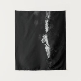 Tapete De Parede Montanha majestosa Triglav a preto e branco