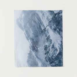 Tapete De Parede Montanhas neve e nevoeiro