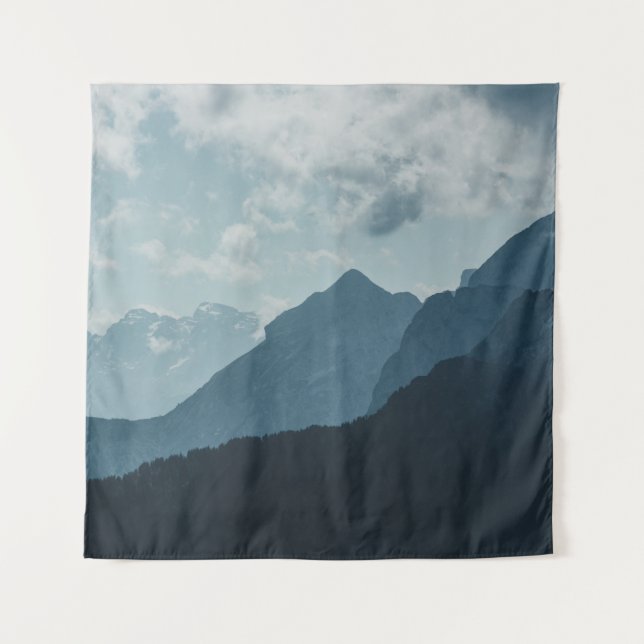 TAPETE DE PAREDE MONTANTES SOB O CÉU BRANCO (Frente)