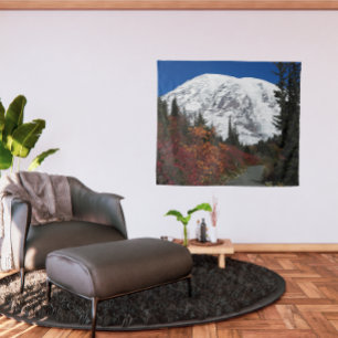 Tapete De Parede Monte Rainier Fall Season Colors Photo