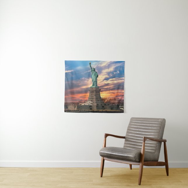 Tapete De Parede Monumentos | A estátua da liberdade (In Situ (Horizontal))