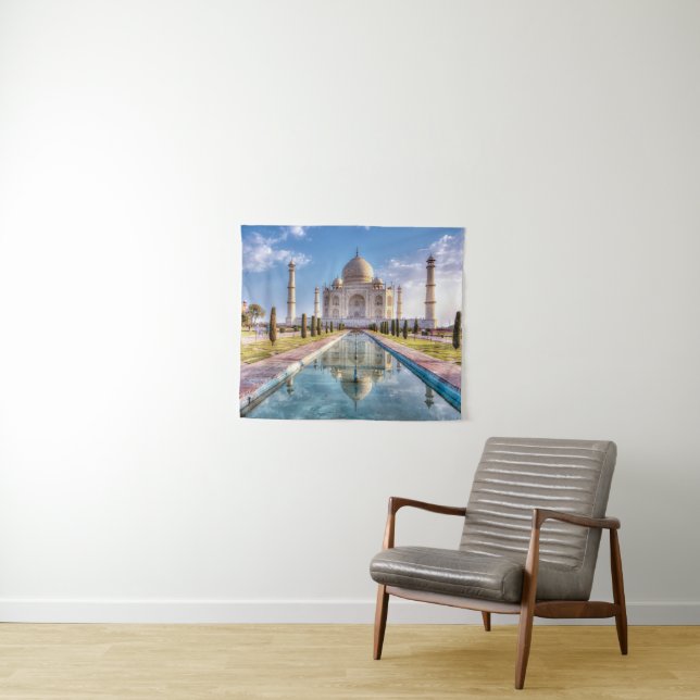 Tapete De Parede Monumentos | Taj Mahal Sunrise (In Situ (Horizontal))