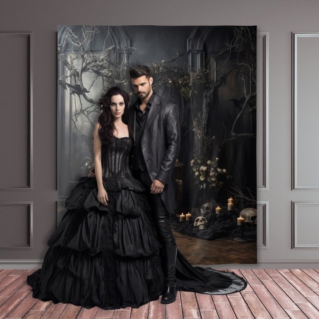 Tapete De Parede Moody Gothic Dark Alter com Skulls XLarge (Criador carregado)