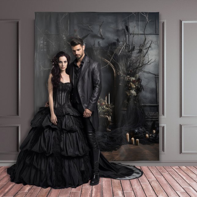 Tapete De Parede Moody Gothic Dark Archou Alter com Ravens XLarge (Criador carregado)