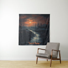 Tapete De Parede Moonlit Menace: A Floresta Negra Assombrada em Dus