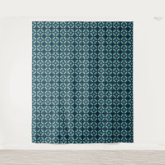 Tapete De Parede Mosaico de Lanterna Safira