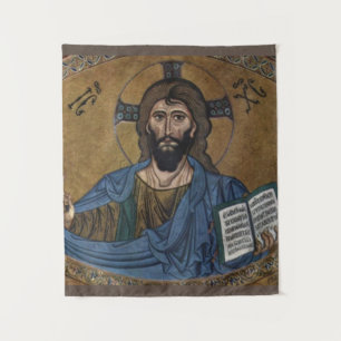 Tapete De Parede Mosaico na Catedral de Monreale, Palermo, Sicília