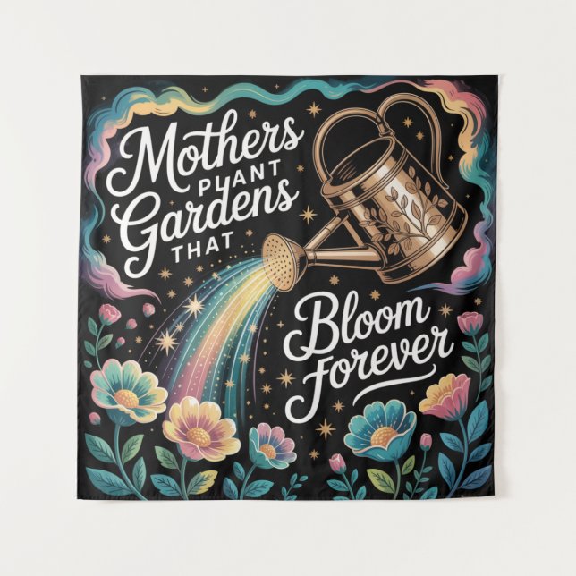 Tapete De Parede Mothers Plant Gardens That Bloom Forever (Frente)