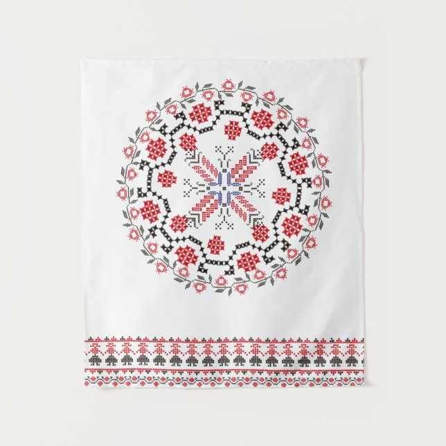 Tapete De Parede Motivos romenos tradicionais Romania 1 da arte (Frente)