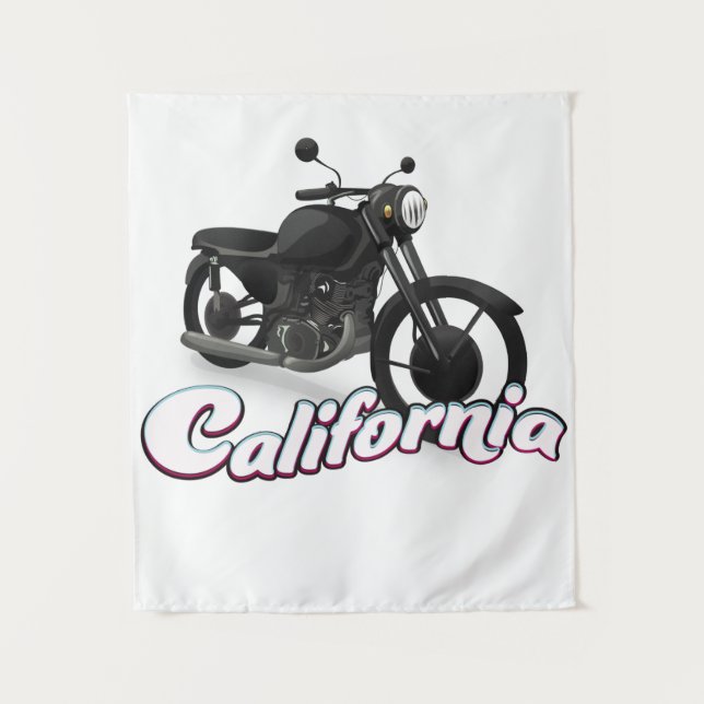 Tapete De Parede Moto da Califórnia (Frente)