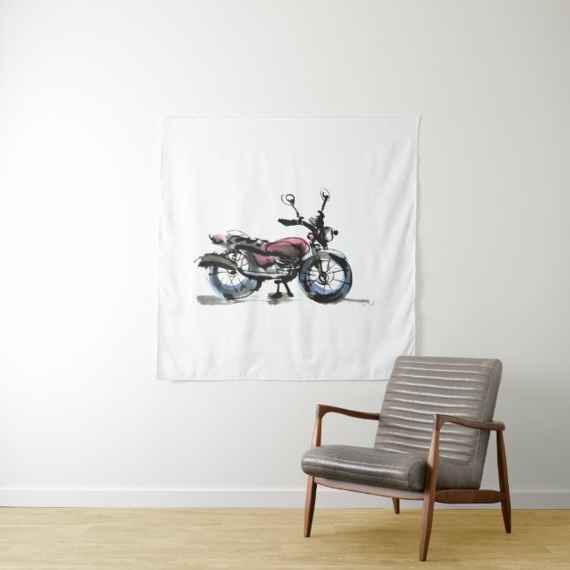 Tapete De Parede Motocicleta (In Situ)