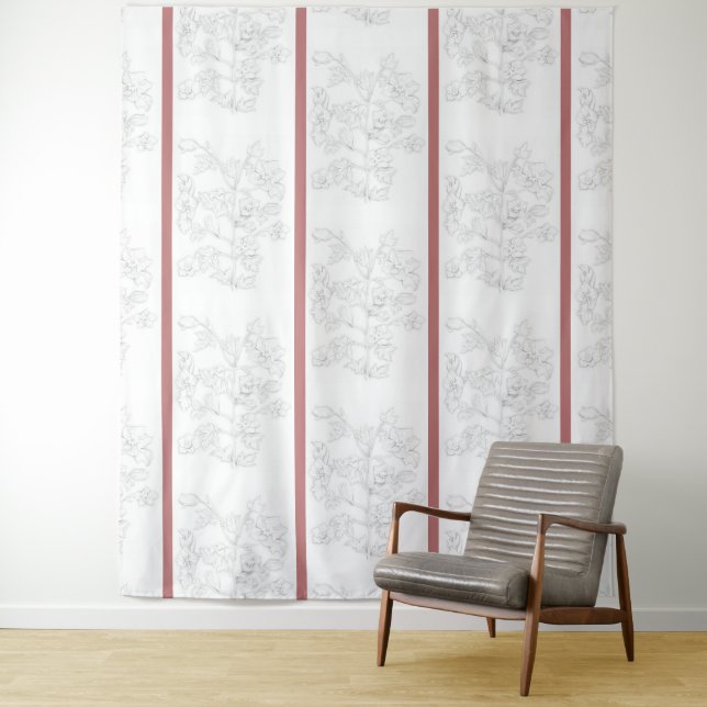 Tapete De Parede Mughal Design on Tapestry (In Situ)