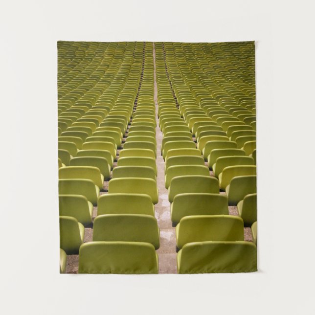 Tapete De Parede Muito vazio para cadeiras amarelas (Frente)