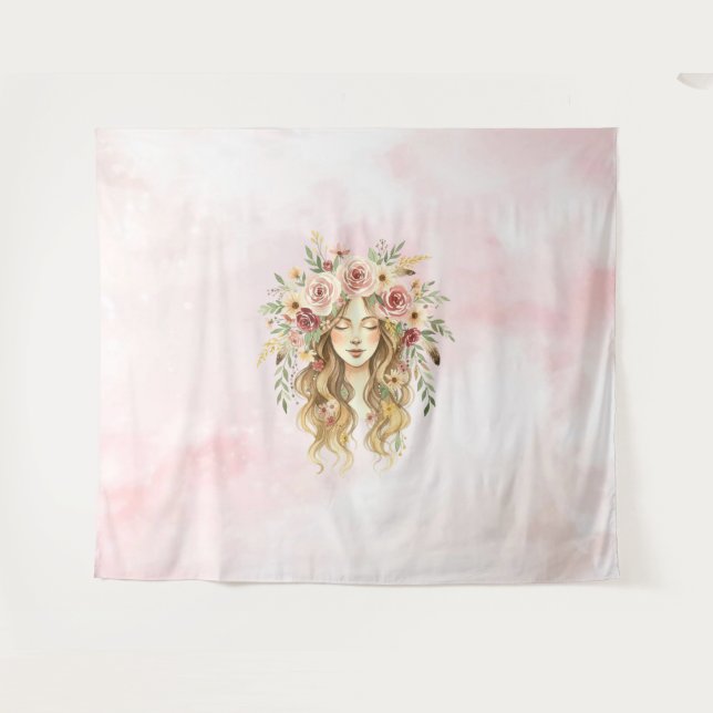Tapete De Parede Mulher (Frente (Horizontal))
